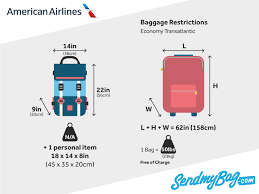 Hop on board an american airlines flight, and you'll be on one of the world's biggest airlines. American Airlines Baggage Allowance For Carry On Checked Baggage 2019 Sendmybag Com