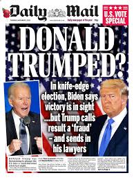 Politics, including the latest coverage of the white house, congress, the supreme court and more. U S Election Leads Front Pages Around The World Again Poynter