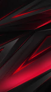 Iphone black and red wallpaper. Black Red Abstract Polygon 3d 4k Iphone 11 Wallpaper Red 2160x3840 Wallpaper Teahub Io