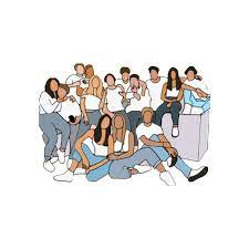 Hype House In 2021 Preppy Stickers Book Cover Artwork Cute Laptop Wallpaper