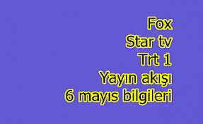 Trt1 yayın akışı ile ilgili bugünkü son dk haberler ile geçmişten bugüne fotoğraf, video ve tüm haber arşivi için tıklayın. Trt 1 Yayin Akisi 6 Mayis