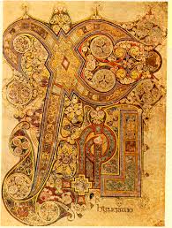 Book Of Kells At Trinity College In Dublin Chi Rho Page They Turn A Page Each Day I Need To Do The Math So Book Of Kells Medieval Art The Secret