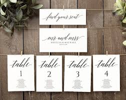 4x6 Wedding Seating Chart Template Unconventional Seating