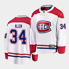 Shop for jake allen canadiens jerseys, tees, collectibles, and other great jake allen montreal canadiens gear at the official online store of the national hockey league. Canadiens Jake Allen 34 Away 2020 White Jersey