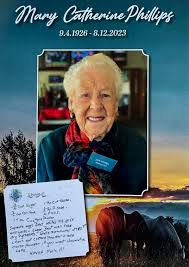 We farewelled Mary this afternoon from St Thomas the Apostle ...