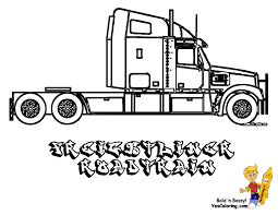 We carry big rig semi truck model kits including peterbilt, volvo and kenworth trucks. Stone Cold Coloring Trucks Trucks Free 18 Wheelers Long Hauls