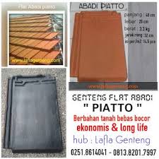 Genteng selalu menjadi komponen penting yang selalu melekat di atap bangunan. Jual Genteng Keramik Genteng Flat Keramik Abadi Harga Termurah Lebaran
