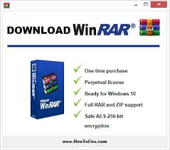 Download Winrar For Windows Pc 10 8 1 8 7 Xp Vista Howtofixx