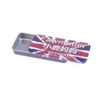 China Child Proof Empty Pill Candy Mint Tin Flat Slide Tin ...