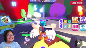 Brand new scoob pet update adopt me! Ryan Babysits Scooby And Daddy On Adopt Me Roblox Unlocked Flying Scooby Mission Video Dailymotion