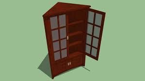 Collection features adapted from an original l. Stickley Corner China Cabinet 3d Warehouse