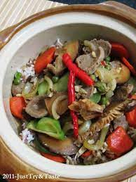 Resep Sapo Sayur Bakso Jamur Nasi Merah Resep Masakan Makanan Resep Makanan