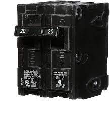 40 amp or 20 amp breakr. Siemens Hi Q220 20 Amp Double Pole Type Qp Circuit Breaker Black Amazon Com