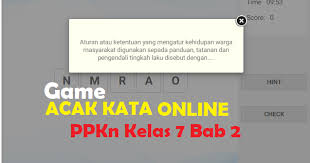 Game mencari kata dengan pola dari 9 huruf poster belajar membaca suku kata 5 huruf download kumpulan soal soal tts teka teki silang dan jawabannya. Lembar Kerja Acak Kata Online Ppkn Kelas 7 Bab 2 Norma Dan Keadilan Cecepgaos Com