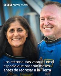Iban a ser solo unos días de misión, pero algo salió mal.  https://bbc.in/4dU3oG4