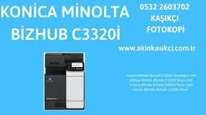 Bizhub c3350i colour copiers & printers. Konica Minolta Bizhub C3320i Ozellikleri Fiyati Bizhub C3320i Developer Unit Drum Fuser Unit Toner Youtube