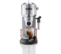 The delonghi dedica ec680 is a 1350 watt slimline manual espresso machine that takes ese pods and ground coffee. Buy Delonghi Dedica Ec685m Coffee Machine Silver Free Delivery Currys