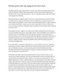 Traian, decebal si istoria aurului furat. Statul Geto Dac In Timpul Lui Decebal