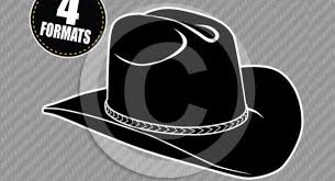 Free cowboy hat icons in wide variety of styles like line, solid, flat, colored outline, hand drawn and many more such styles. Western Cowboy Cowgirl Hat Silhouette Graphic By Idrawsilhouettes Creative Fabrica In 2020 Cowgirl Hats Cowboy And Cowgirl Western Cowboy