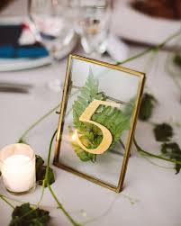 A Pressed Leaf Table Number Is A Great Diy Idea Wedding Numbers Wedding Table Numbers Wedding Table