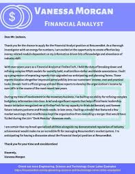 Financial Analyst Cover Letter Samples Templates Pdf Word 2021 Financial Analyst Cover Letters Rb