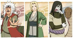 In naruto, what is the clan of jiraiya? Legendary Sannin By Antomori Naruto Anime Naruto Naruto Teams