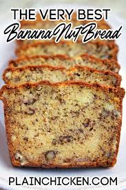 The Very Best Banana Nut Bread Crazy Good Butter Sugar Eggs Flour Baking Soda Butter Banana Bread Recipe Moist Banana Nut Bread Banana Nut Bread Recipe