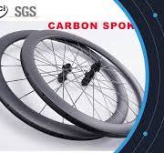 Ruedas de carbono 700c superligeras de 1135 g con radios y ...