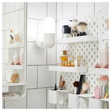 Commercial grade tempered hardwood 1/4 in. Skadis Pegboard White Width 14 Height 22 Ikea