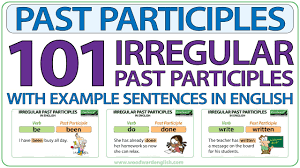 101 Irregular Verbs Past Tense In English Youtube