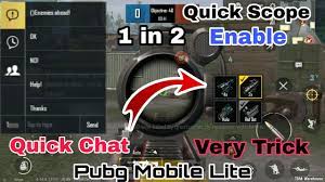 Pubg Mobile Lite In Add New Quick Chat Change Chatting In Pubg Mobile Lite Secret Settings Youtube