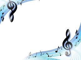Musical Thoughts Powerpoint Template Free Music Notes Background Music Wallpaper