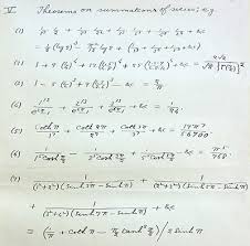 Who Was Ramanujan Mathematics Education Math Formulas Maths Algebra