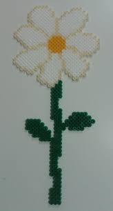 Go cross stitch crazy with our huge selection of free cross stitch patterns! Daisy Flower Hama Beads Perler Beads Designs Perler Bead Art Perler Bead Patterns