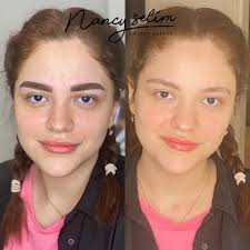 Enjoy the experience of Permanent Makeup with the professional team at Nancy  Selim Salon 😉 Nancy's Signature "Microblading + Russian brows" 🤩  Lipblushing 👄 Lashliner 👁 Eyelashes extensions 👀 Gelnails 💅 📞Call