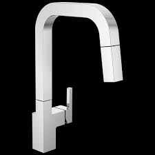 Delta® magnatite® docking uses a powerful integrated magnet to pull your faucet spray wand precisely into place and hold it there so it stays docked when not in use. Single Handle Pull Down Kitchen Faucet 19825lf Delta Faucet