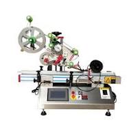Flat label applicator, Desktop automatic flat bottle labeling machine , PET  square bottle label applicator, automatic top labeler for case/box/bag