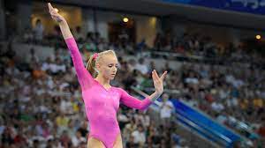 She appeared in an adidas commercial with nadia comaneci that ran during the 2004 olympics and a 2008 commercial for visa inc. Nastia Liukin Gold Runs In The Family U S Olympic Paralympic Museum