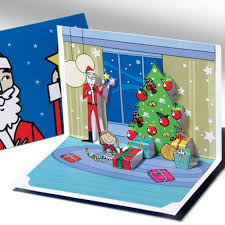 O mama atat de minunata ca tine merita ca fiecare zi sa fie 8. Felicitare 3d Stil Origami Mos Craciun Langa Brad Nichiduta Ro