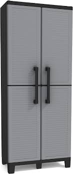 Free delivery and returns on ebay plus items for plus members. Amazon Com Keter Storage Cabinet With Doors And Shelves Perfect For Garage And Basement Organization Grey Furniture Decor