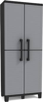 Free shipping and free returns on prime eligible items. Amazon Com Keter Storage Cabinet With Doors And Shelves Perfect For Garage And Basement Organization Grey Furniture Decor