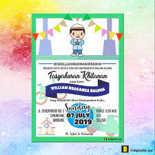 Undangan khitanan yang bisa di edit.cdr. Termurah Undangan Khitanan Digital By Digitalin Aja Shopee Indonesia