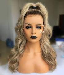 Beige Blonde Hair Wig Ash Blonde Ombre Hair Ombre Hair Blonde Wig Hairstyles