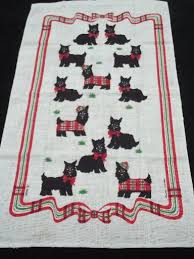 Personalize yours for unique items. Retro Kitchen D U00e9cor Red Check Or Green Check Vintage Kitchen Vintage Embroidered Black Scottie Dog Dish Towels Home Living Kitchen Dining Delage Com Br