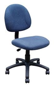 Boss Fabric Deluxe Posture Armless Task Chair Blue By Boss 67 99 Measures 17 1 2 Inches Wide By 25 Inches Deep With A 35 To 40 Inch Overall Height Task Chair