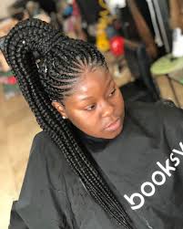 Ghana braids are also considered the best protective style (braiding hair close to the scalp) for women who have naturally curly later on in the article, you can also find instructions on how to create ghana braids yourself. Ghana Braids Styles 2020 You Should Try For Fancy New Look Ghana Braid Styles Braids Hairstyles Pictures Big Box Braids Hairstyles