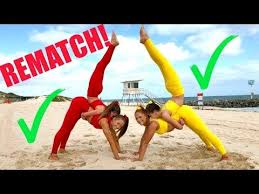 Big Sisters Vs Little Sisters Extreme Yoga Challenge Rematch Youtube Yoga Challenge Yoga Challenge Poses Yoga Poses For Two