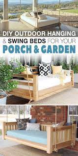 How to make a classic tree swing. Diy Outdoor Hanging Swing Beds For Your Porch Garden The Garden Glove
