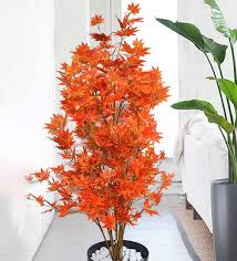 Maybe you would like to learn more about one of these? Buy Orange Artificial Japanese Maple Floor Plant Without Pot By Fourwalls Online Artificial Plants Artificial Plants Home Decor Pepperfry Product