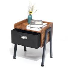 Solid work surface on top. Nordic High Foot Nightstand Wooden Bedside Table With Drawer Organizer Storage Cabinet Fashion Mini Desk Bedroom Furniture Buy At A Low Prices On Joom E Commerce Platform